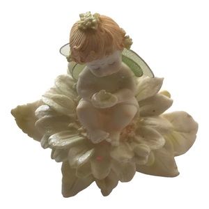 Poly stone Baby Fairy Figurine
